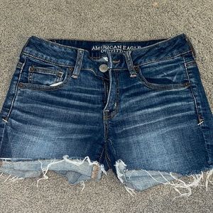 American eagle jean shorts